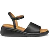 Image de Sandales compensées femme Geox Meliconia - noir