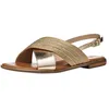 Image de Sandales Cuir Geox Sozy Plus - Or sombre/Or clair