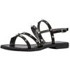 Image de Sandales Cuir Geox Maddalusia - Noir