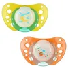 Image de Chicco Physio Forma Air 16-36m Silicone Lot de 2+ Boite de Stérilisation Vache Luciole