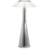 Image de Lampe de Table - KARTELL - Space - Chrome - Rechargeable USB - 16W LED - Design Contemporain