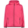 Image de Veste imperméable à capuche fille CMP - fragola/rose