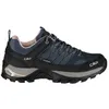 Image de Chaussures de marche de randonnée basses femme CMP Rigel waterprof - asphalt-antracite-rose/bleu - 44