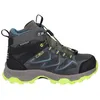 Image de Chaussures de randonnée mid jeune garçon CMP Byne Waterproof - antracite-acido