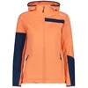 Image de Veste imperméable à capuche femme CMP - sunrise/blue
