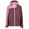 Image de Veste imperméable à capuche femme CMP - UNLIMITECH - Plum/bianco/pink - L - Randonnée