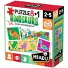 Image de Puzzle enfant - Dinosaurs - 8 pièces - Multicolore - Intérieur