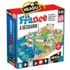 Image de Jeu de puzzle - La France à découvrir - Bleu - Enfant - Multicolore - 5 ans et plus - Mixte