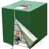 Image de Bâche Cuve 1000L Anti UV 420D avec Cordon Fermeture éclair IBC Housse Container Réservoir deau