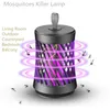 Image de Lampe anti-moustiques alimentée par USB piège Mos-Quitointérieur Rechargeable moustiques piégeant la lampe lumineuse ventilateur