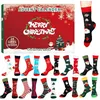 Image de Calendrier De LAvent De Noël 2024 - Calendrier De LAvent Des Chaussettes De Noël - 24 Chaussettes De Noël Pour Hommes Et Femmes
