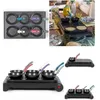 Image de Appareil de 6 mini woks + Crêpes électriques et plaque de cuisson Tout en 1 pour crêpes pancakes Oeufs grill haute qualité