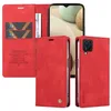 Image de Étui Samsung Galaxy A12 Enveloppe de protection antichoc magnétique invisible fermée Rouge