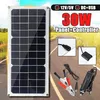 Image de TEMPSA Panneau Solaire 30W Monocristallin Flexible Chargeur Solaire