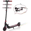 Image de RCB R15 Trottinette électrique pliable enfant âge Seul 755 kg Hauteur ajustable Cadeau pour Enfant et Ados Rouge