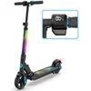 Image de Trottinette Électrique enfants Pour Cadeau EVERCROSS ev06C BleuVitesse Hauteur Réglables150WLED Multicolores6-12 Ans