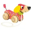 Image de Jouet à tirer - Goula - Chien en bois - Apprentissage des couleurs - Jeux de locomotion