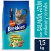 Image de Croquettes pour chat - BREKKIES EXCEL - Excel - Saumon et thon - 3.5 KG - Sans colorants