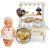 Image de Chariot à Collation - Barriguitas - Goûter - Blanc - Figurine Exclusive - 2 Hauteurs