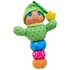 Image de Peluche Chenille avec Lumiere - MOLTO - 385 - Rose - Piles - 13 x 95 x 28 cm