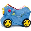 Image de Valise pour enfants - MOLTO - Smiler - Coque rigide - Roller - Bleu