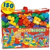 Image de Jeu de construction - MOLTO - Blocs Sachet 150 pcs. - Plastique - Diverses couleurs - A partir de 3 ans