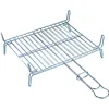 Image de Grille barbecue - PROVENCE OUTILLAGE - Double grille en acier chromé - 35 x 40 cm