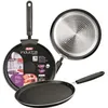Image de Crêpière en aluminium anti-adhérent - IBILI - Inducta - Noir - 26 cm - Tous feux dont induction