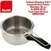 Image de IBILI - Saucière avec panier Induktion 18 cm Acier inoxydable Compatible avec l'induction Friteuse