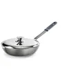 Image de IBILI Poêle avec couvercle pour retourner les tortillas Titanio Chef 26 cm Aluminium Quantanium antiadhésif Compatible