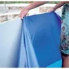 Image de GRE SP3550F - Liner Uni Bleu pour Piscines Ronde Hors-Sol de Dimensions 350 x 120 cmavec Système Overlap