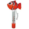 Image de GRE Thermomètre flottant pour piscine - Orange et blanc