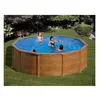 Image de Piscine hors-sol ronde - GRE - Sicilia Ø320 x H122 m - Acier galvanisé - Liner PVC bleu anti-UV - Filtration cartouche 38 m³/h