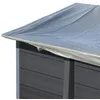 Image de Bâche dhivernage GRE pour piscine composite rectangulaire 466m x 326m - PVC renforcé 580g/m² - Gris