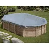 Image de Bâche dhivernage pour piscine bois octogonale Avocado 656 x 456 m - Gré