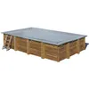 Image de Bâche dhivernage pour piscine bois rectangulaire Evora 620 x 420 m - Gré