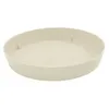 Image de PLASTIKEN Plateau pour Pot à fleurs 11 Cm Collection TES - Ecru