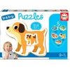 Image de Puzzles Animaux pour Enfants dès 12 mois - EDUCA - 5 puzzles de 2 à 4 pièces