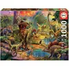 Image de Puzzle 1000 pièces - Terre De Dinosaures - EDUCA - Animaux - Espagne - Orange