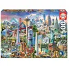 Image de Puzzle Architecture et monument - EDUCA - 1500 pièces - Pour adultes