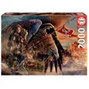 Image de Puzzle 2000 pièces : Cavalier de lAigle Coloris Unique