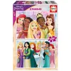 Image de Puzzle 2 x 100 pièces : Princesses Disney