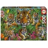 Image de Puzzle 500 pièces : Jungle Des Tigres