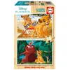 Image de Puzzles 2 X 25 pcs Le roi Lion en bois