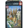 Image de Puzzle - EDUCA - Gaudí Collage Miniature - 1000 pièces