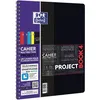 Image de Cahier - OXFORD - Projectbook - 200 pages - 4 Sections - Polypropylène - Seyès