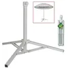 Image de Pied parasol - ALPEXE - 3 pattes - Gris - Compatible parasols - 3 pattes