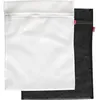 Image de RAYEN - Set de 2 filets à linge blanc et noir 50x40 cm