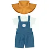 Image de Costume pour poupée (38 cm) - MINILAND - Modèle Miniland - Bleu - Matériaux résistants - Stimule imagination