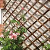 Image de Treillis extensible en bois - NORTENE - Trelliwood - 1 x 3 m - Bois foncé